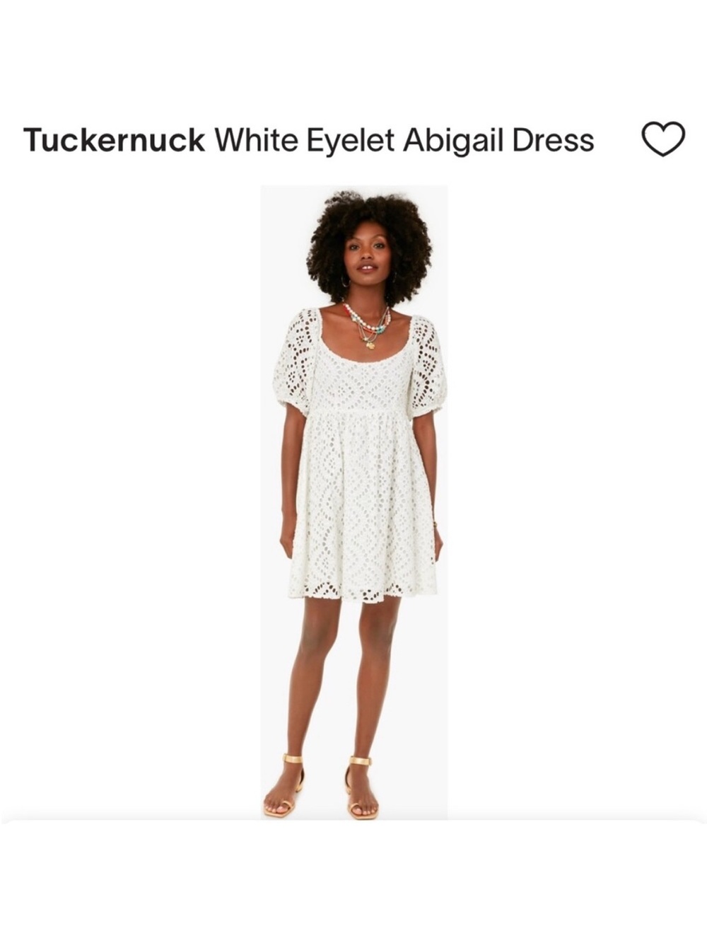 Tuckernuck White Eyelet
Abigail Dress - Small - Picture 5 of 6